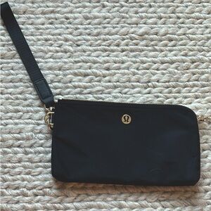 Black Lululemon Wristlet Clutch